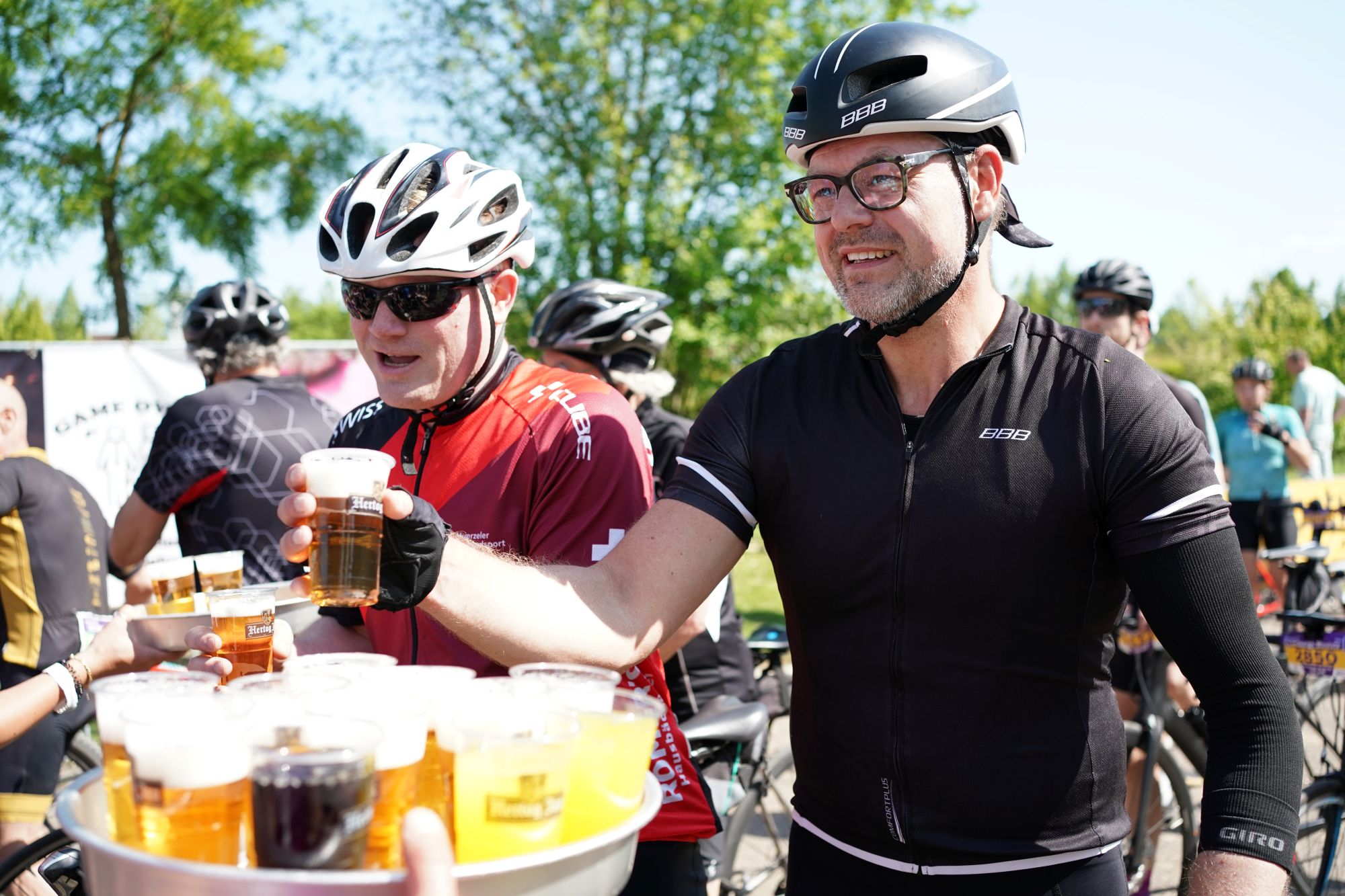 Limburgs Mooiste finishbar Limburgs Mooiste fietsfestival in Heerlen voor racefiets, mountainbike, gravel en familietocht