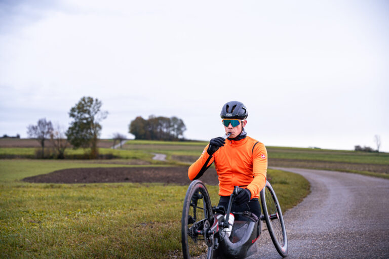 Handbiker Mitch Valize