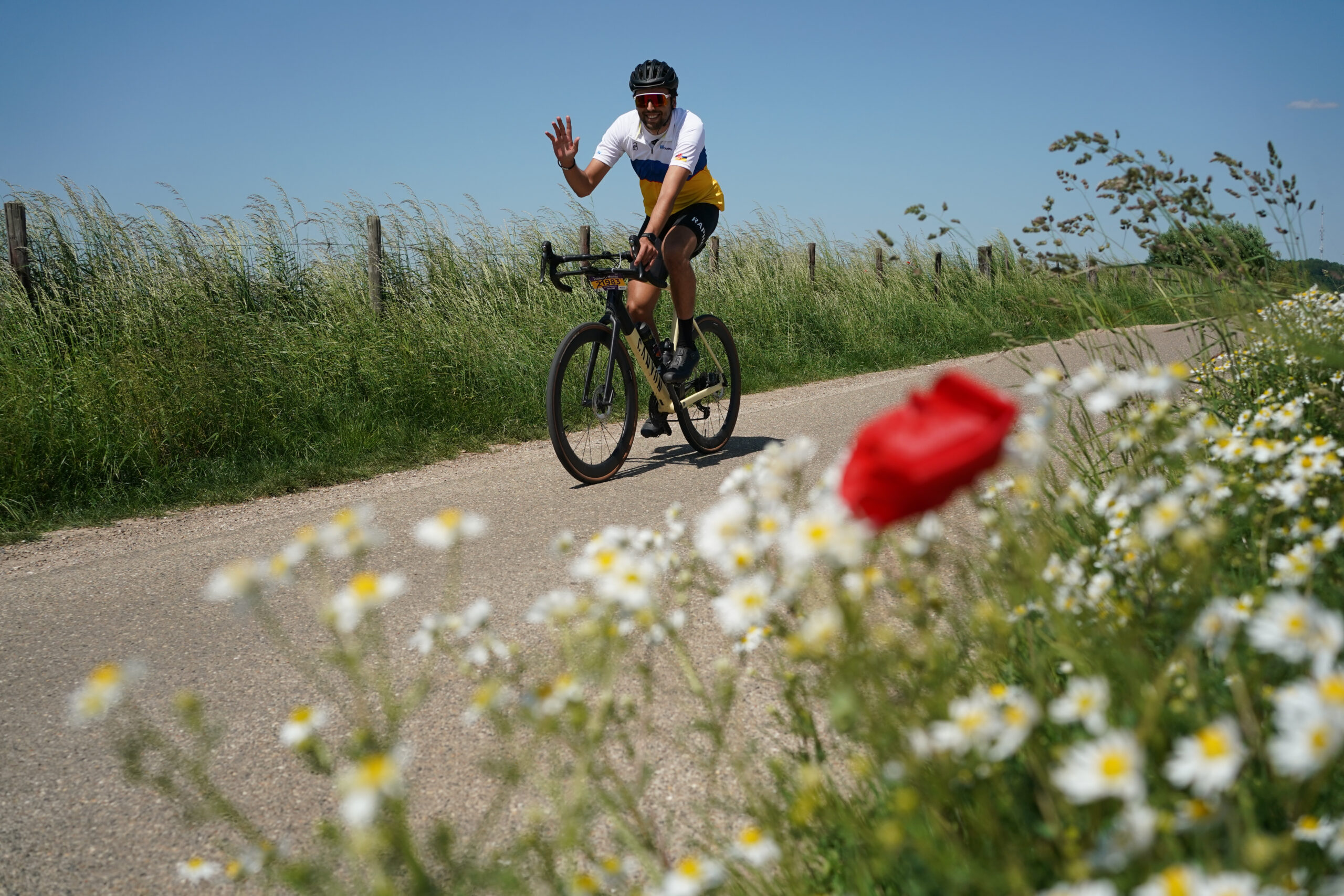 weersomstandigheden op de route