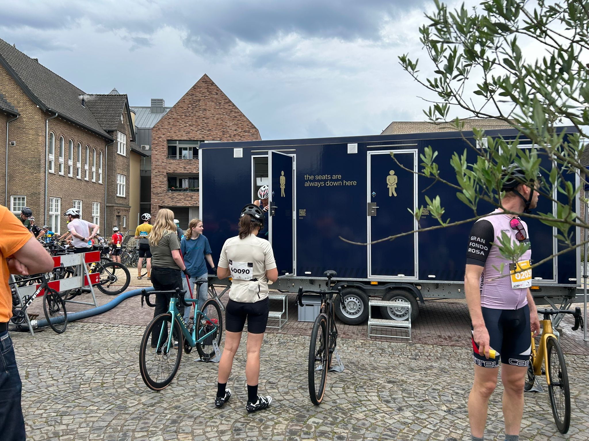 Fons bikes tijdens Limburgs Mooiste