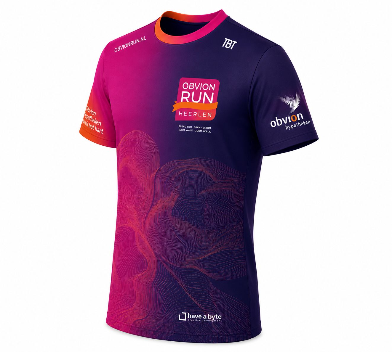 Officieel Obvion RUN shirt Dames - Afbeelding 4