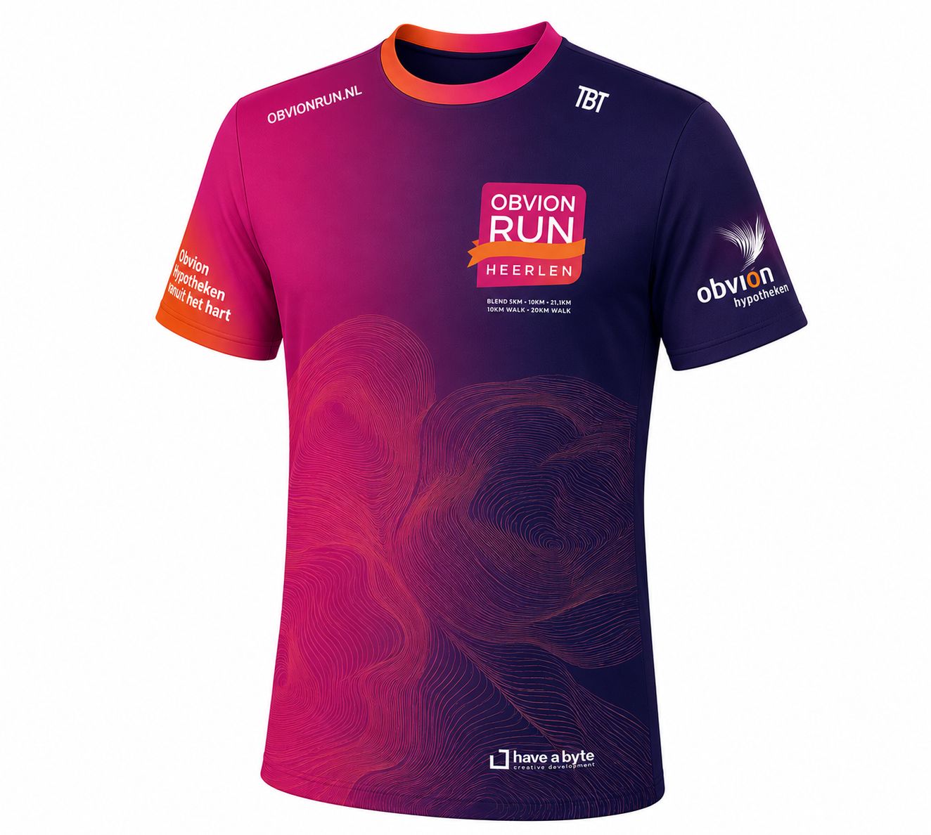 Officieel Obvion RUN shirt Dames