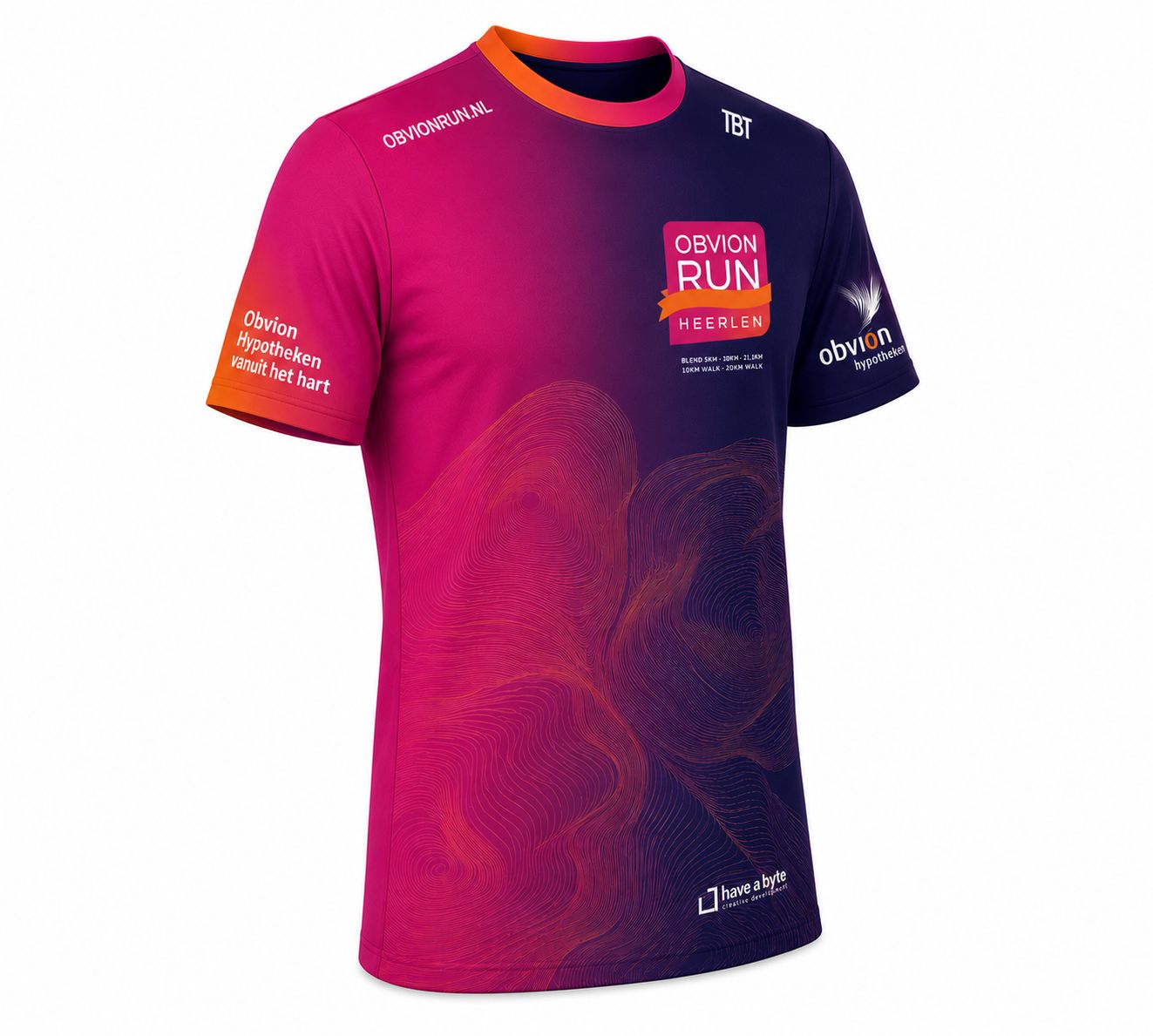 Officieel Obvion RUN shirt Dames - Afbeelding 3